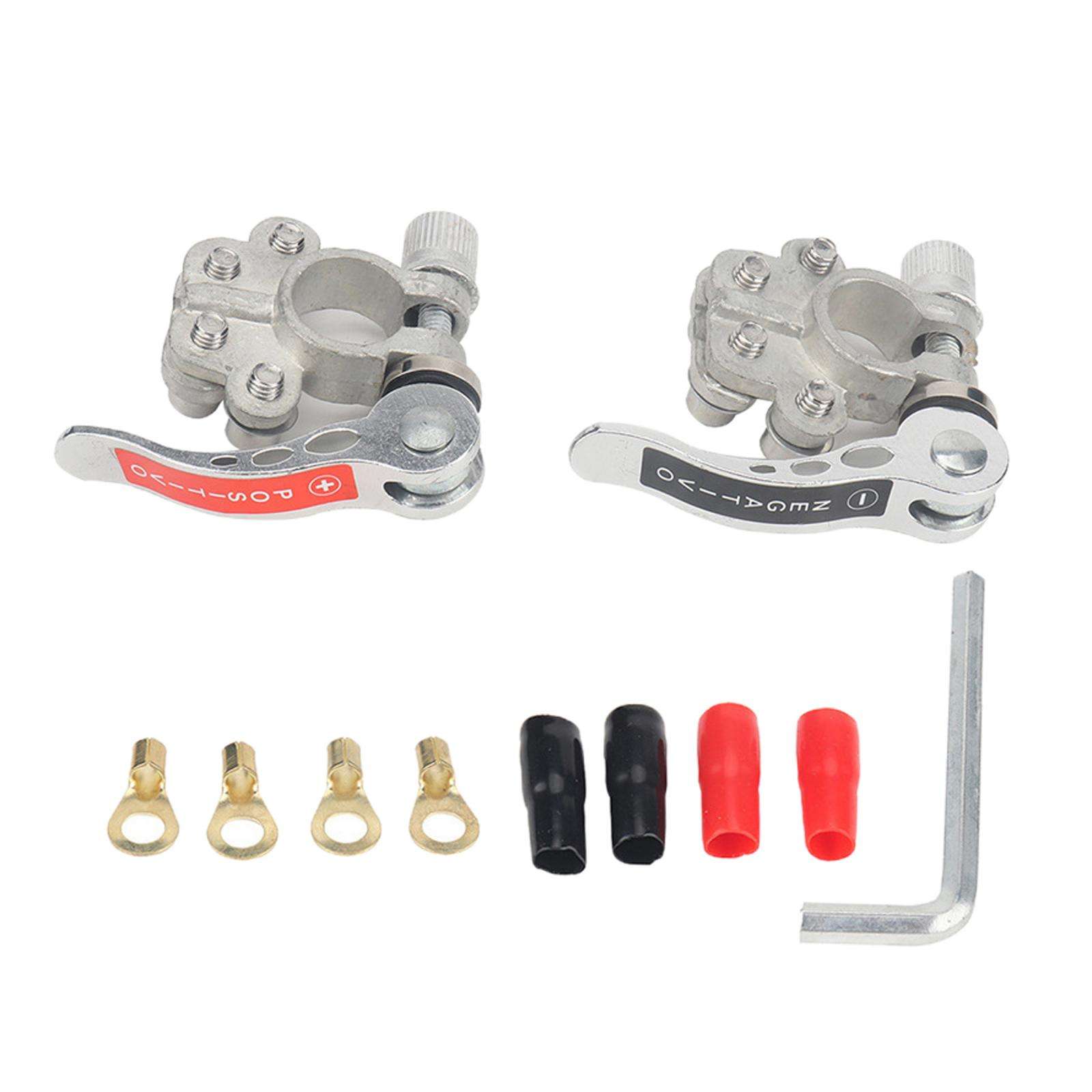 Boat Tractor Battery Terminal Connector Clamp Adjust Disconnect Toolless