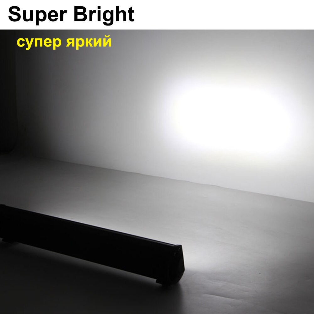 Led bar 22 tommer led lys bar led arbejdslampe til bil traktor båd offroad off road 4wd 4 x 4 lastbil suv atv kørsel 12v 24v