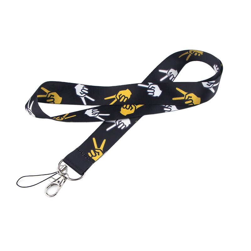 LX58 Schere Hand Keychain Riemen Seil praktisch Nacken Gurt Schlüsselband für Schlüssel Ich würde Karte USB abzeichen Halfter Schlüsselband