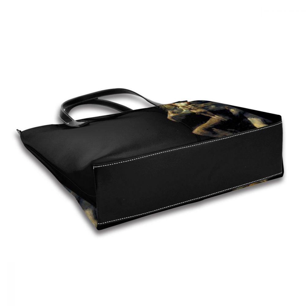 Saturn – sac à main en cuir imprimé pour femmes, fourre-tout tendance surdimensionné pour adolescentes