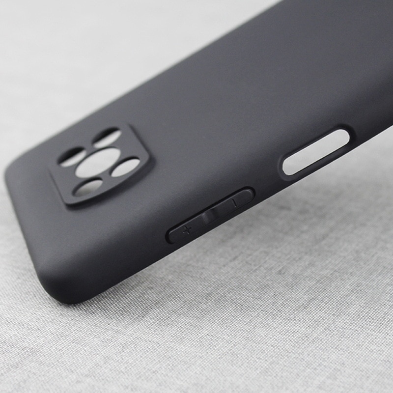 per Xiaomi Pocophone Poco X3 NFC Cassa Molle Del silicone Coque Sottile Della Pelle di TPU Della Copertura Posteriore di Protezione per Il Caso di Xiaomi POCO x3 conchiglia