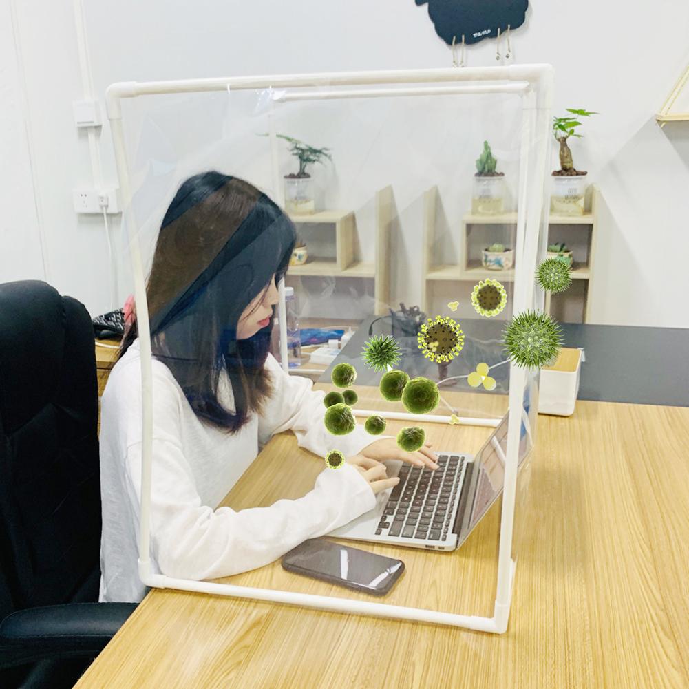 Sneeze Guard Shield Sneeze Cough Protective Shield Barrier Isolation Protection Board For Countertop Grocery Stores Office Desk