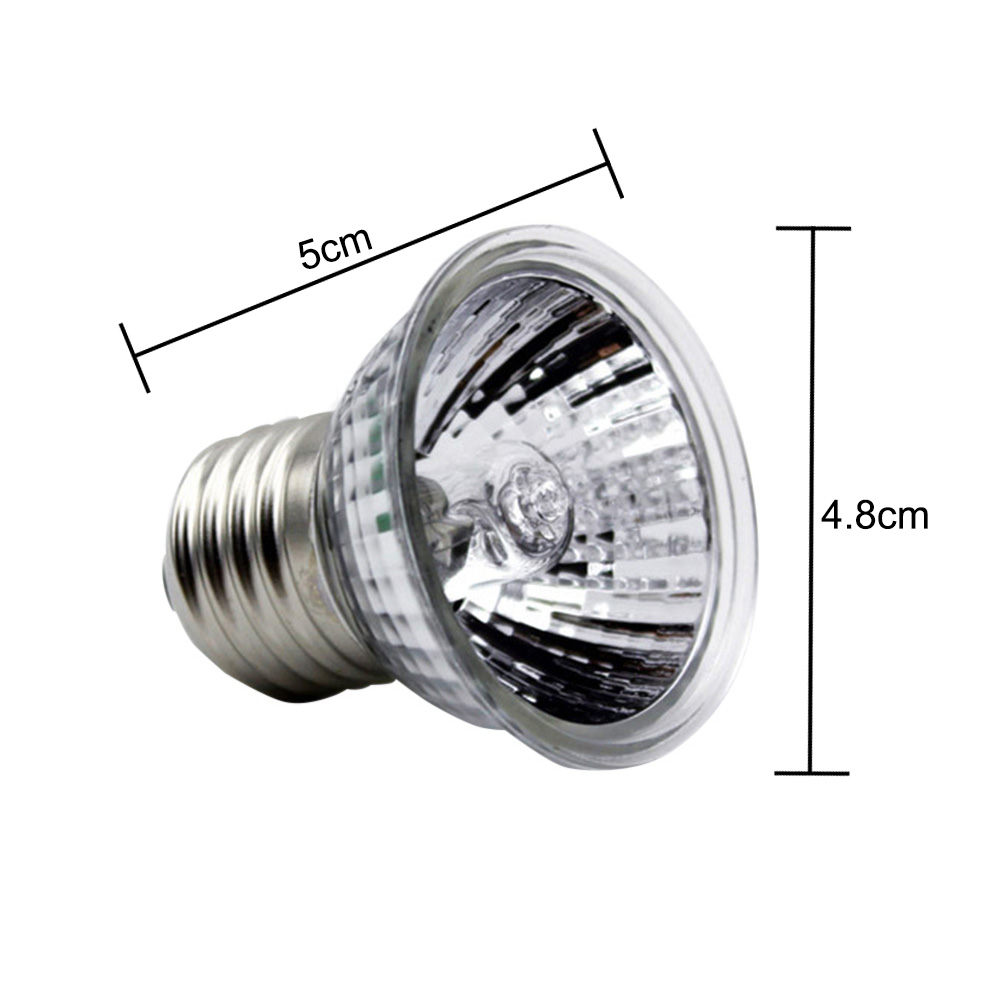 Huisdierverwarmingslamp infrarood zwarte keramische emitter warmtelamp lamp voor reptielen dieren verwarming broedmachine keramische verwarming
