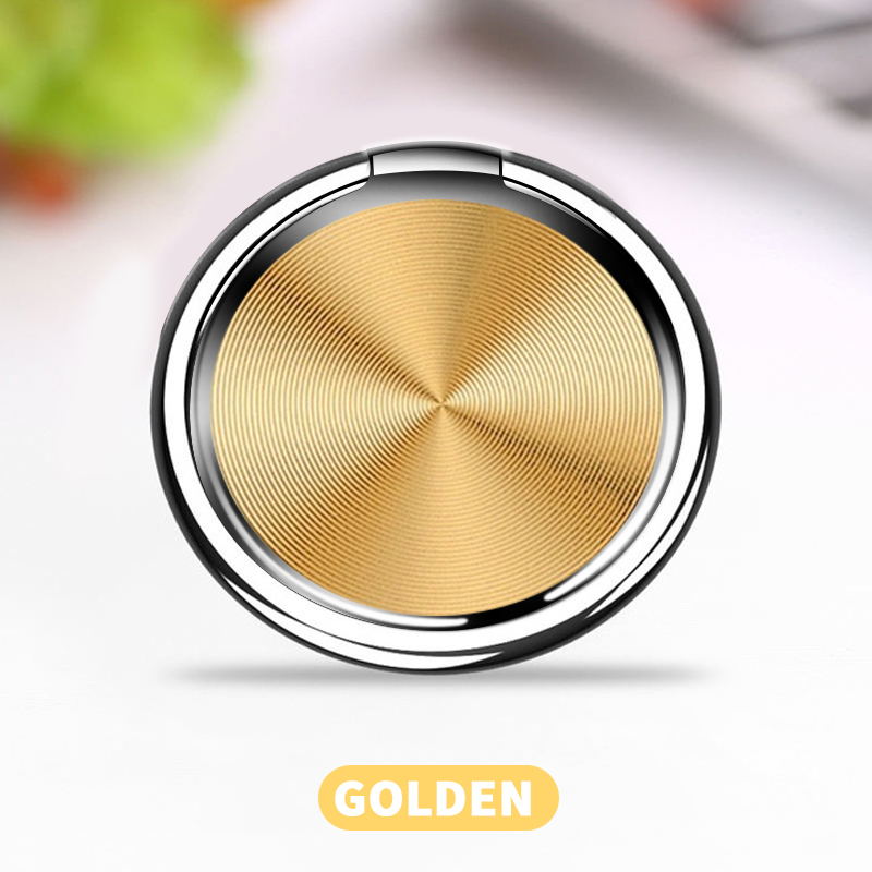 Anillo de soporte magnético para teléfono móvil, accesorio de apoyo para el coche, carcasa automática, mangnet: B-Gold