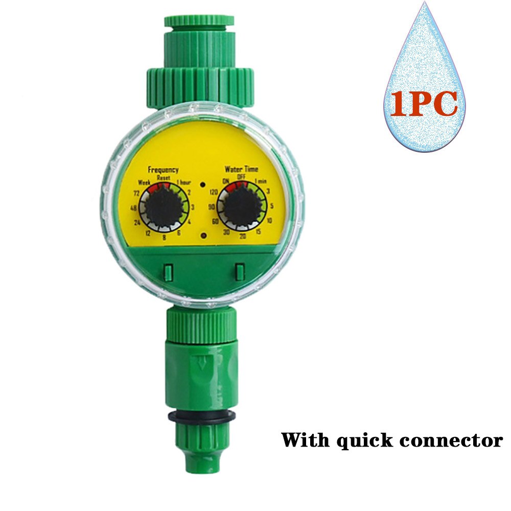 Watering Timer Garden Automatic Electronic Water Timer Home Programmable Hose Faucet Watering Timer Autoplay Irrigator: 1
