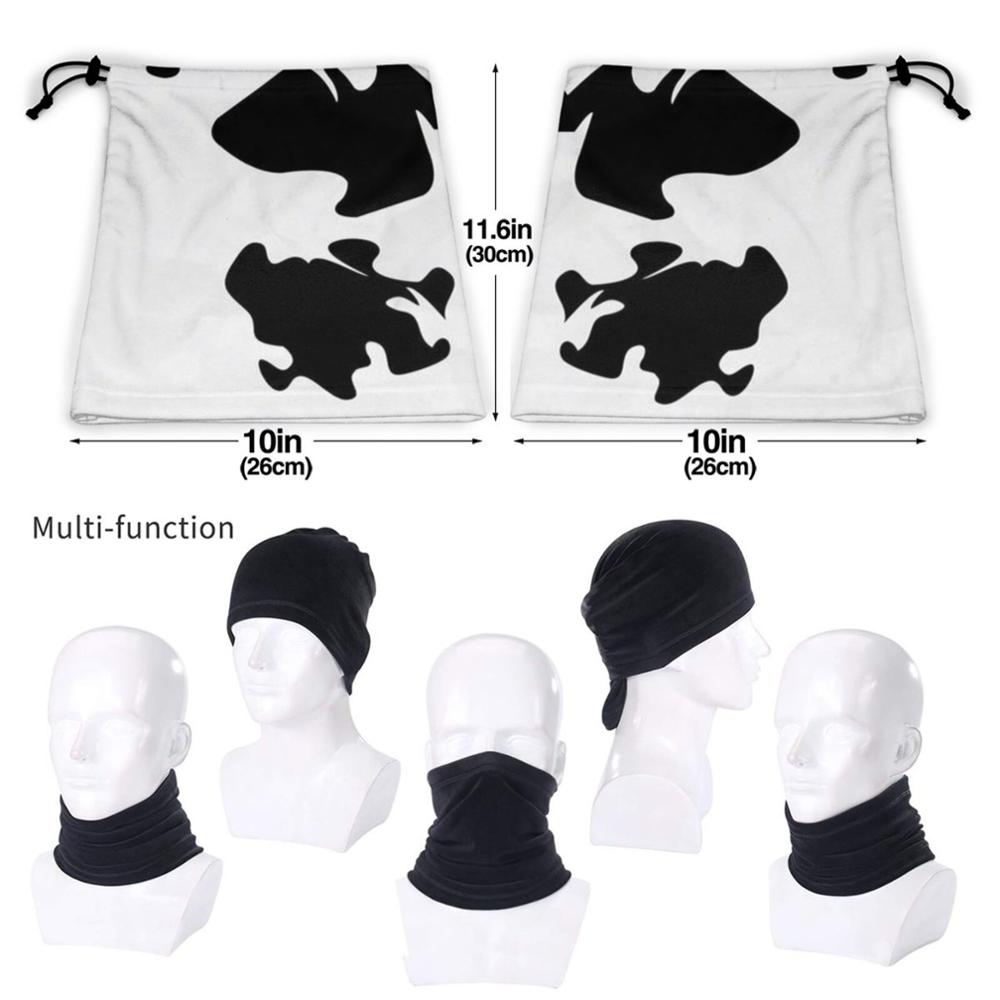 Rorschach Scarf Bandana Neck Warmer Headband Cycling Mask Watchmen Comic Rorschach Movie