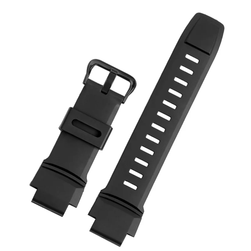 Bracelet de montre de sport en caoutchouc pour Casio PROTREK PRW-3500/2500/5100 PRG-260/550 Bracelet noir de remplacement 18mm bracelets de montre en Silicone