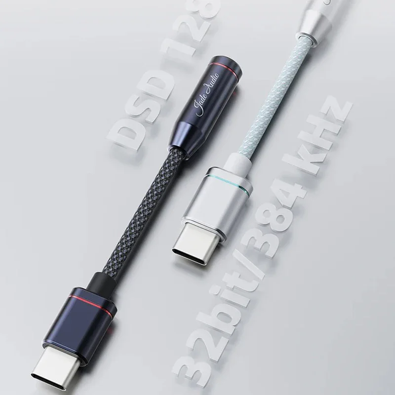 Jadeaudio Ja11 USB Typ C bis 3,5mm Kopfhörer/Kopfhörer Adapter USB C Kabel USB C bis 3,5 Audio- Aux Kabel für iPad Profi Android