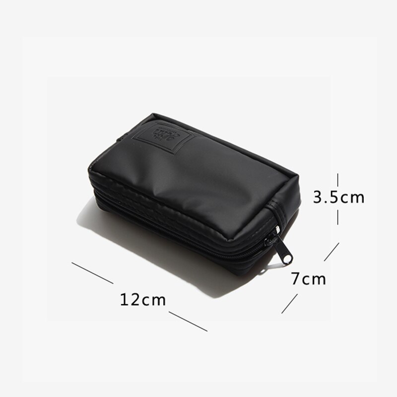 Kleine Hand Tasche Für Männer Schwarz praktisch Neue Stilvolle Einfachheit Frauen Sport Lagerung fallen Mini Nylon Wasserdicht taschen