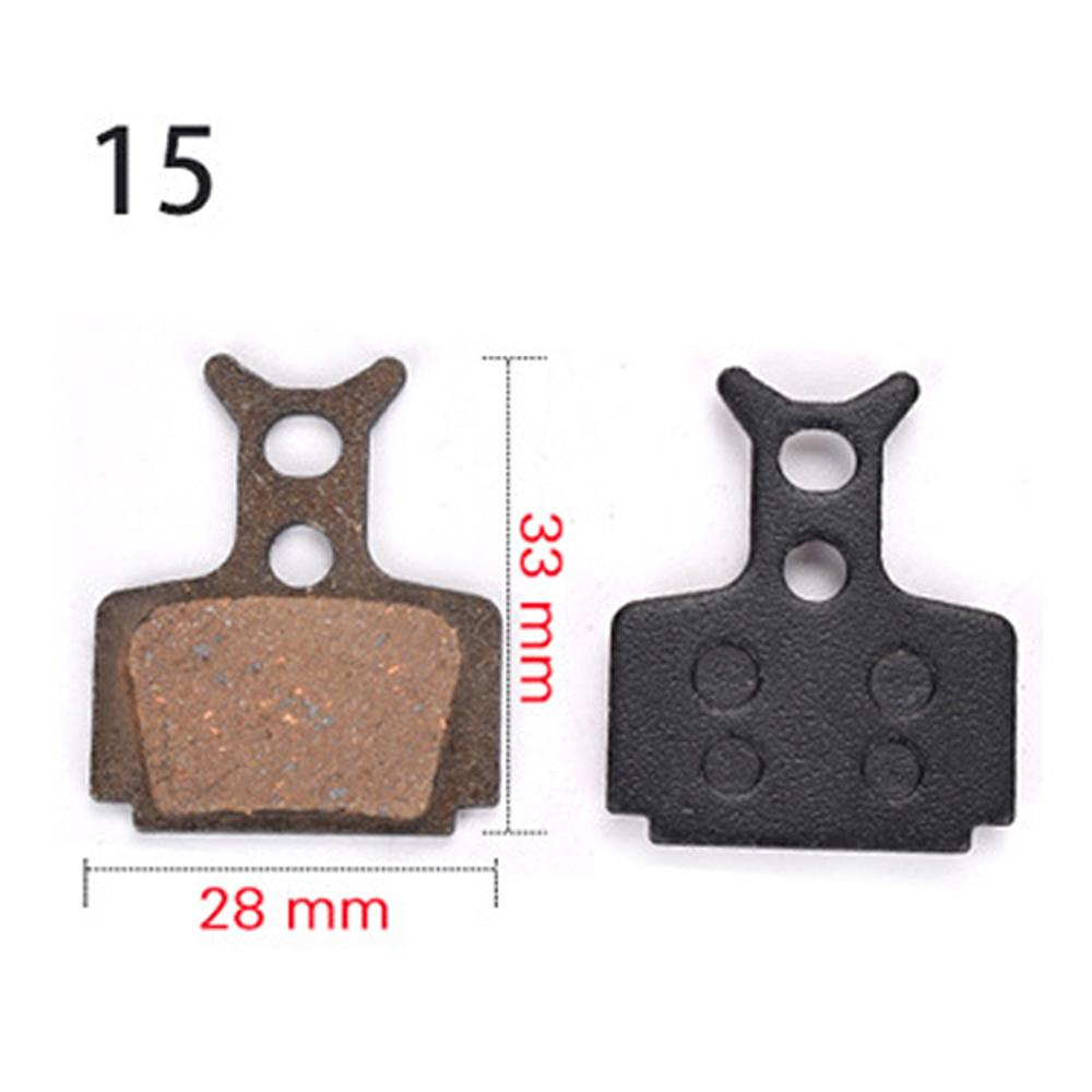 Plaquettes de freins à disque organiques de vtt, 2 paires (4 pièces), VTT en résine, M355/BB5, universelles, accessoires: CY-15-2 pairs