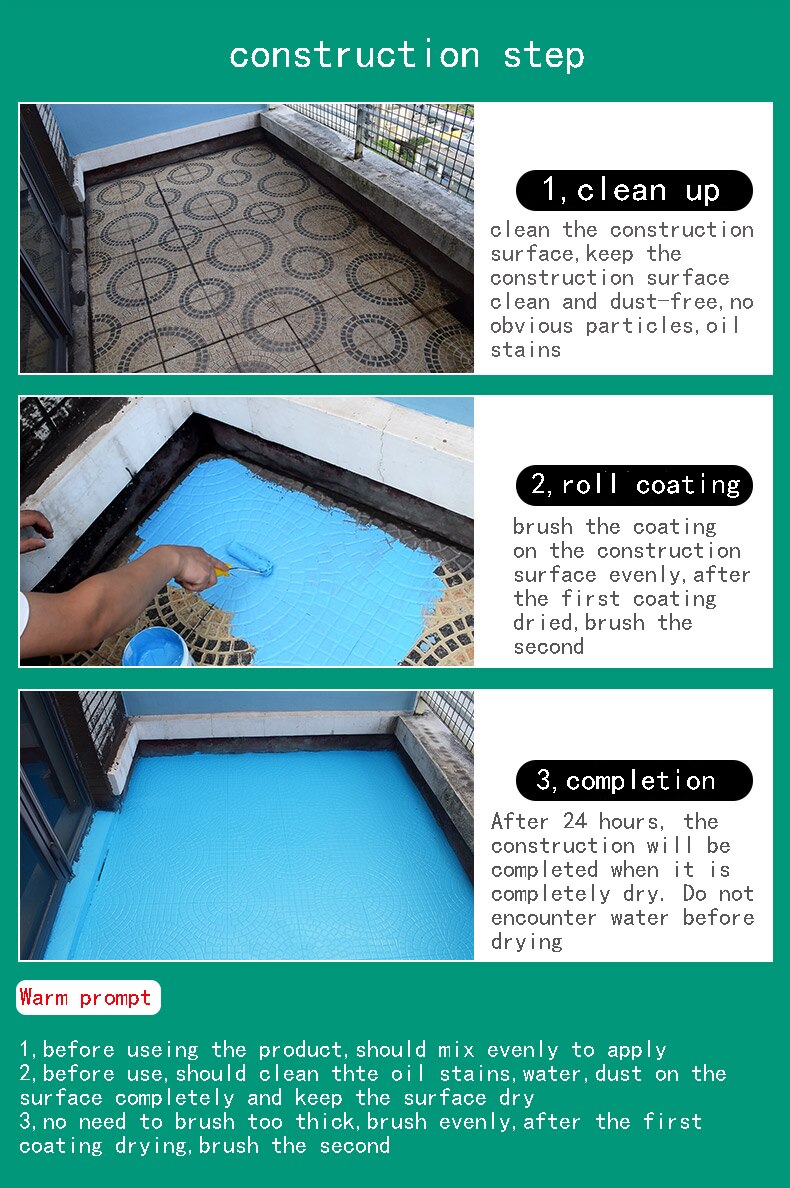 old Ceramic tile color paint glass special bathroom renovation coating plaster line coat waterproof