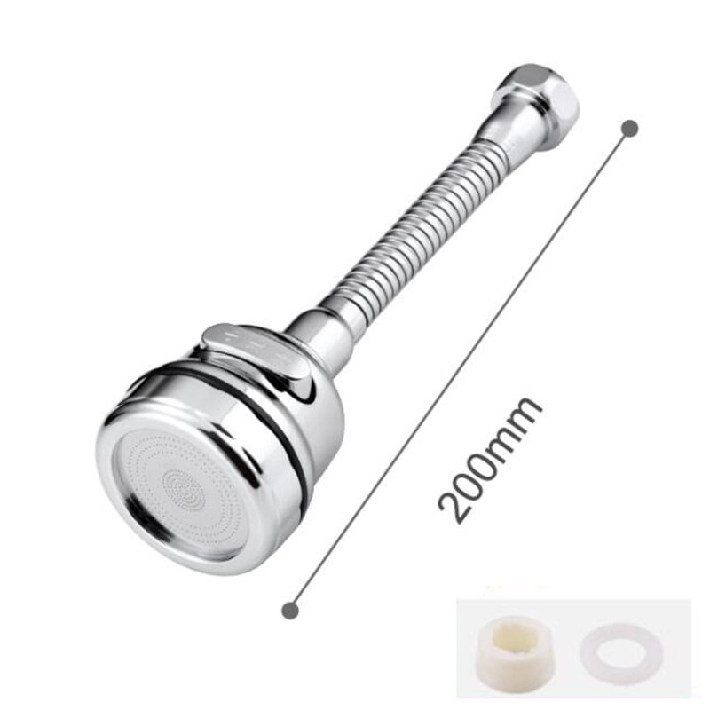 Water Saving Kitchen Faucet Bubbler Tap Bathroom Shower Head Filter Nozzle Water Saving Shower Spray Extended Hose: Type C