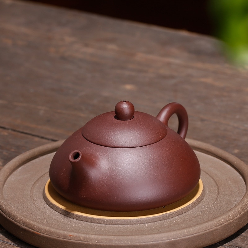 220ML Yixing Teapot Handmade Purple Clay Kettle Chinese Kung Fu Teaware Send Box Suit Puer Tieguanyin