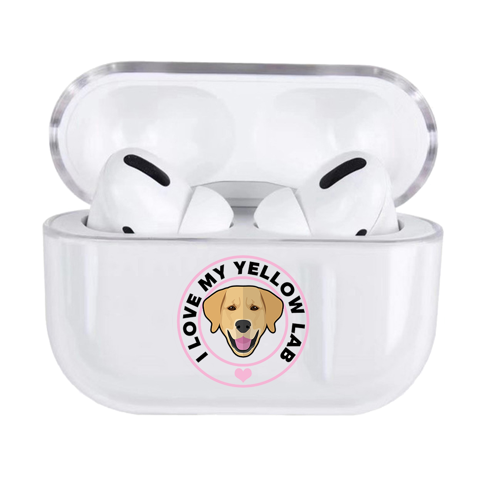 Cute Dog Labrador Retriever Airpod Cases 3 for 2 1 Pro Pods Gen Air Pods Pro Cover Lovely Pet Earphone Cartoon Box Coque