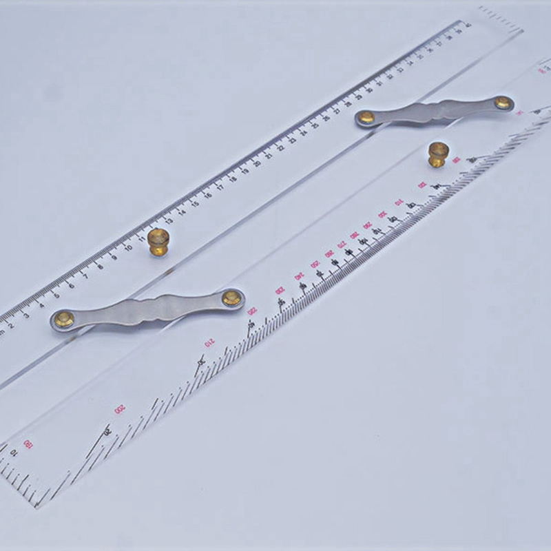 Marine Ruler Parallel Ruler Nautical Charts Parallel Ruler Mapping Points to Pull Parallel Ruler 450MM