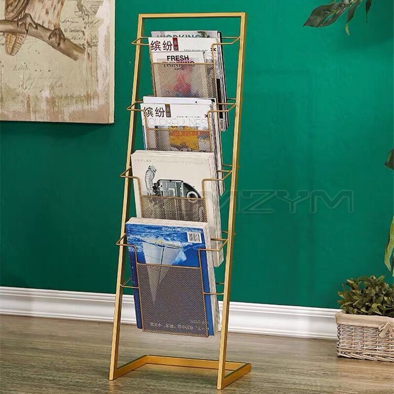 nordisch schmiedeeisen boden bücher und magazin Regal daten lagerung Regal buch und zeitung Regal einfache zeitung Regal