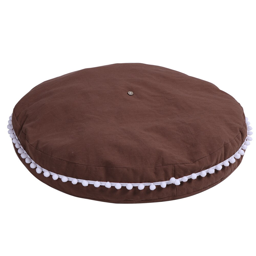 Neue Farbige Kleinkind Kleinkind Runde Kissen freundlicher Baby Unterstützung Sitz Weichen Stuhl Kissen Sofa Plüsch Kissen Spielzeug freundlicher Zimmer Klettern matt