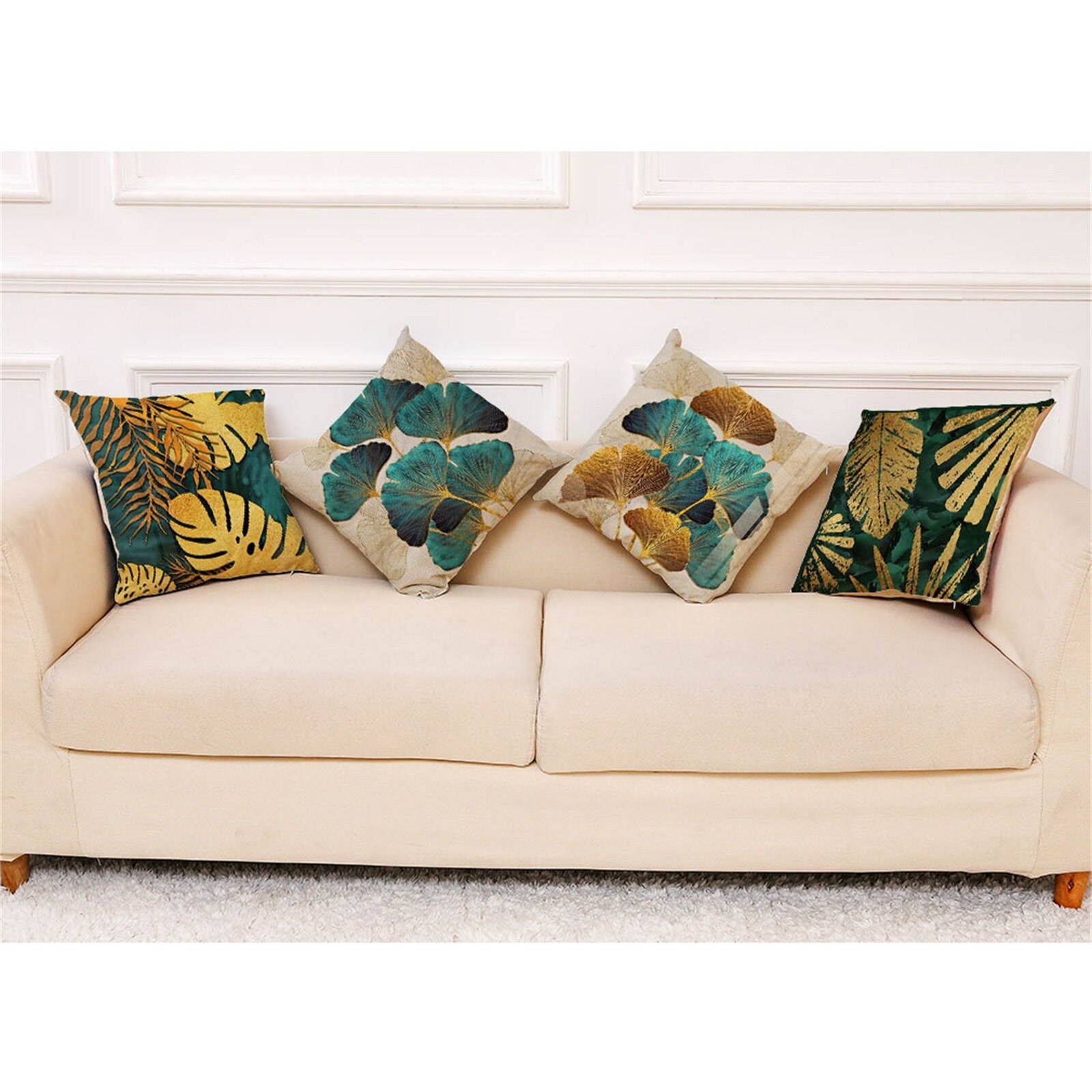 Stijl Van Art Kussen Kussenslopen Linnen Sofa Kussenhoes Home Decor Woonkamer Kussensloop Vierkante Kussenhoes