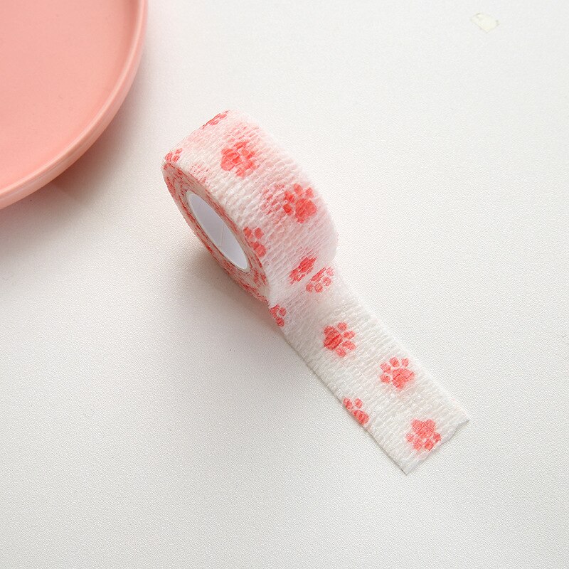Schüler Schreiben Finger gemeinsam Schutzhülle Verband Selbst-Klebstoff Verpackung Stift Anti-kokon Getriebe Anti-tragen Finger artefakt eins: Rosa Pfote