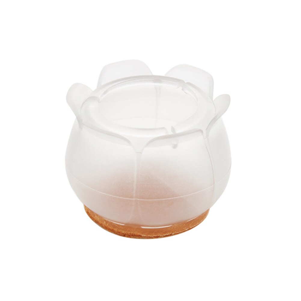 10Pcs Siliconen Rechthoek Vierkante Ronde Stoelpoot Caps Voeten Pads Meubels Tafel Covers Houten Vloer Protectors: style 12