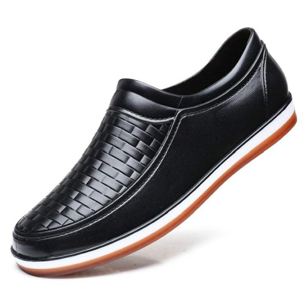 Chef Shoes Hotel Kitchen Non-slip Casual Flat Work Shoes Breathable Oil-Proof Waterproof Resistant Waiter Cook Working Shoes
