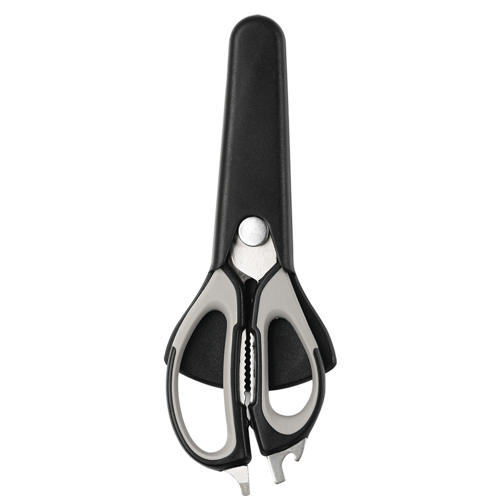 TURWHO Kitchen Shears Heavy Duty Kitchen Scissors with Holder for Meat/Vegetables/BBQ/Herbs Kitchen Accessories Cooking Tools: black
