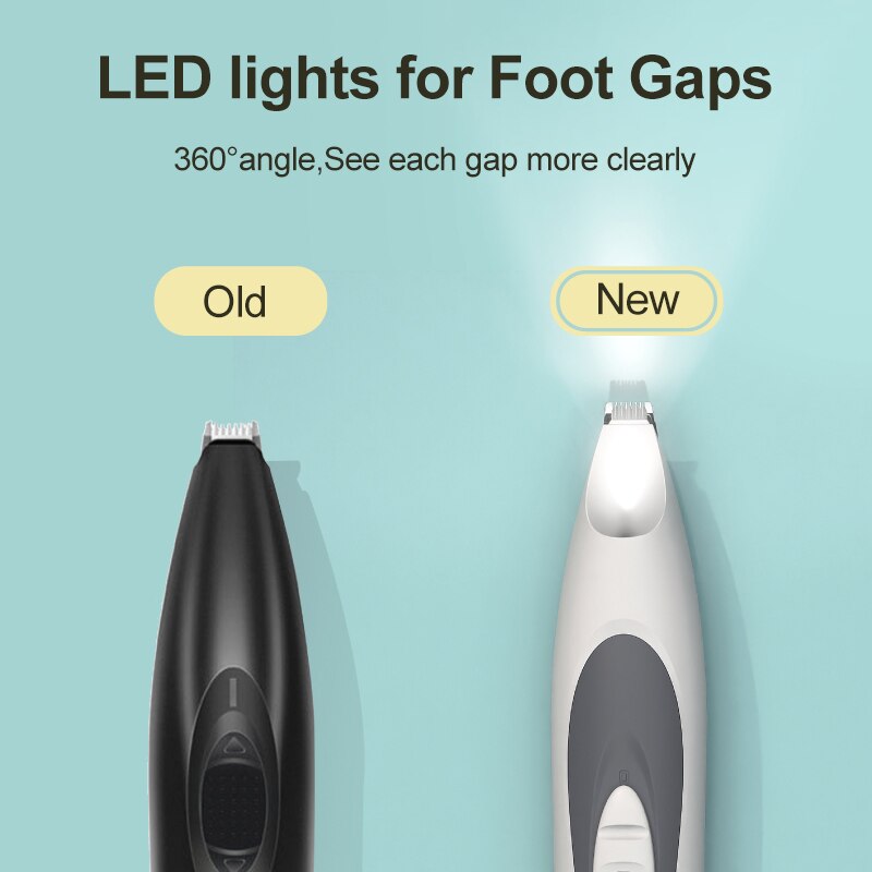 Laika Kat Tondeuse Messen Led Huisdier Voet Tondeuse Oplaadbare Butt Ogen Oor Voet Haar Snijder Remover Hond Grooming gereedschap