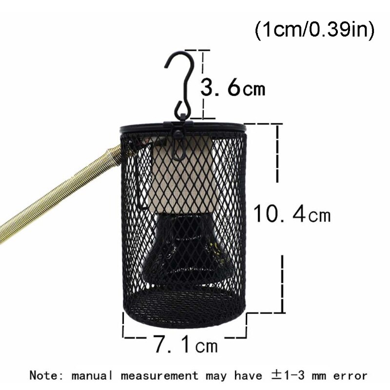 Chauffage hiver Reptile lampe chauffante animal Coop Kit chauffant perroquet lampe chauffante éclairage polyvalent tortue emetteur de chaleur lézard Repti