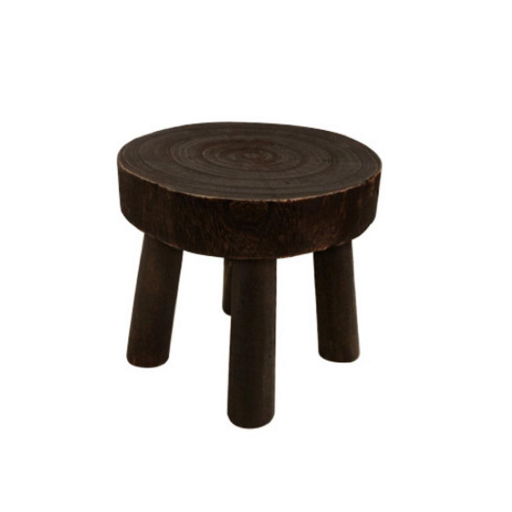 Interior de madeira maciça vaso de flores suporte de madeira clara e bonita grão textura planta suporte pequeno banquinho para vasos de flores: 25x25x25CM