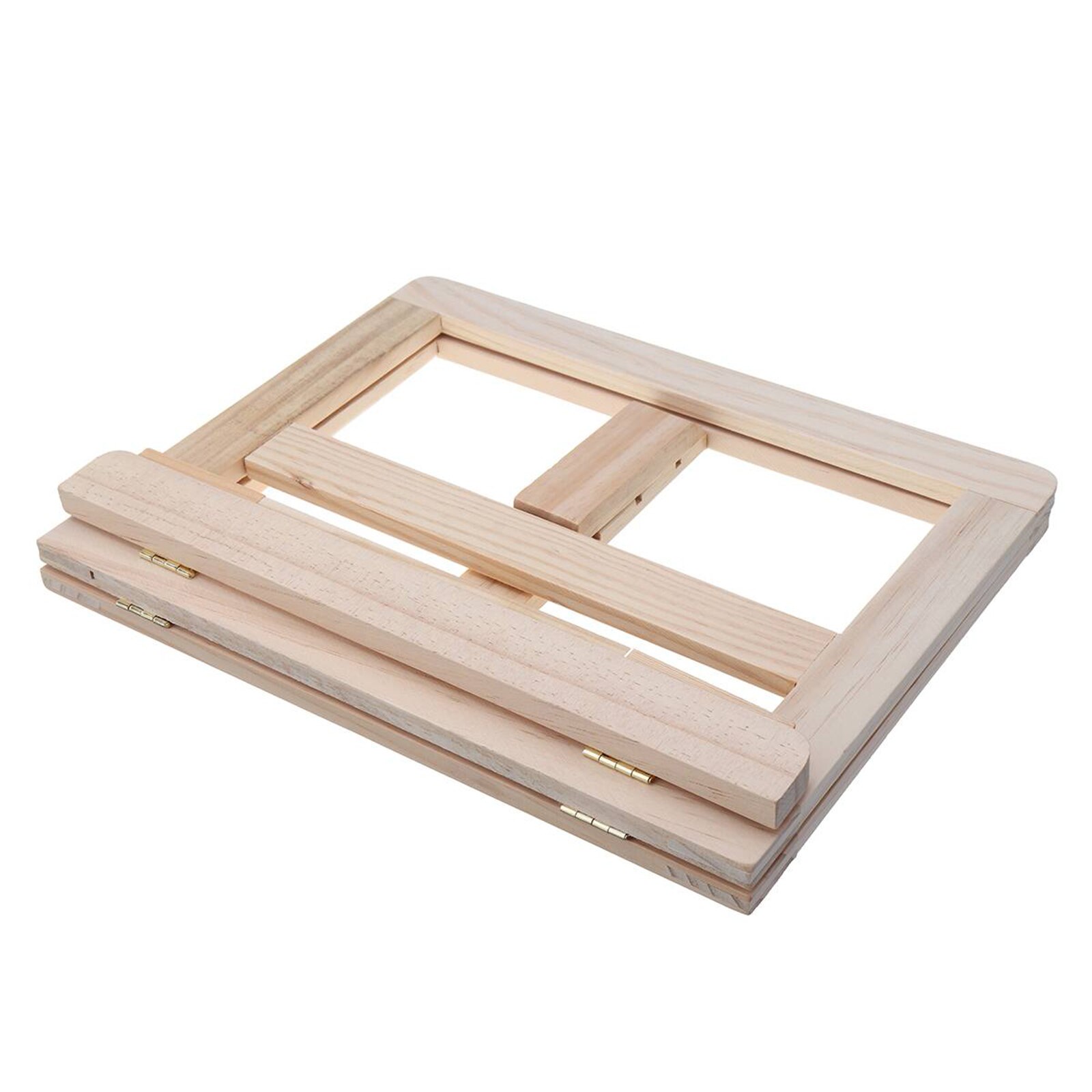 Sujetalibros plegable de madera, soporte para libros de cocina, estante de lectura, soporte para libros de lectura, tableta, PC,
