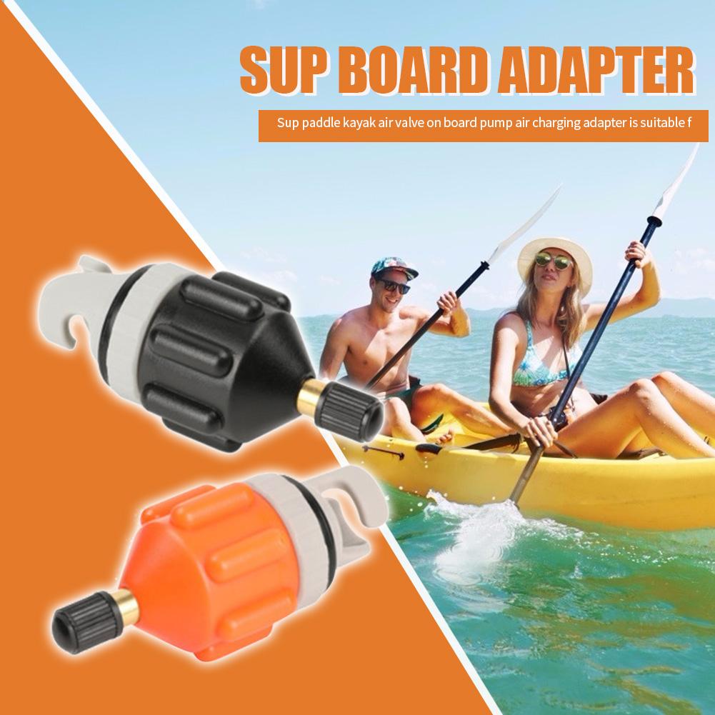 Ruderboot Luft Ventil Adapter Nylon Aufblasbare Pumpe Adapter für sup Gremium Kajak Zubehör