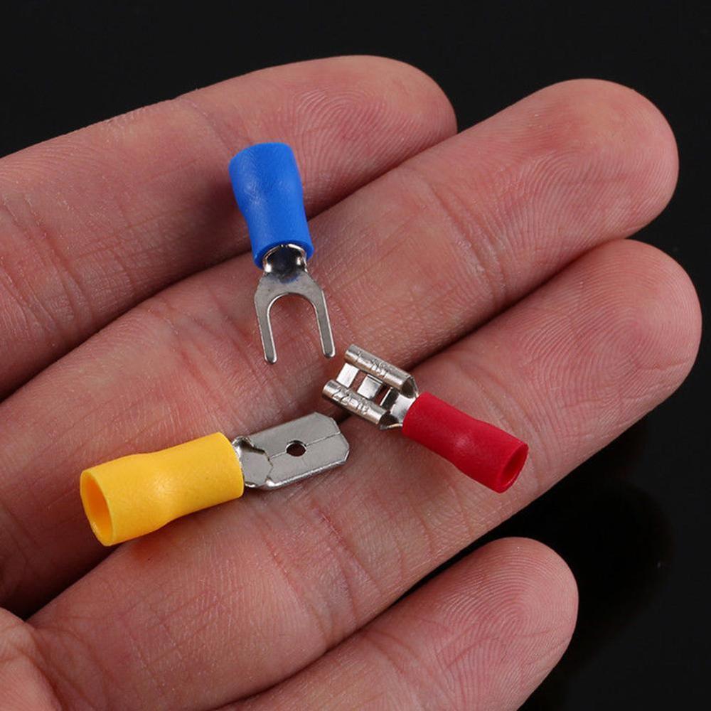 280pcs Boxed Combined Terminal Set Rubber Cold Pressed Terminal Combined Cold Box Wire Set Block Pressed