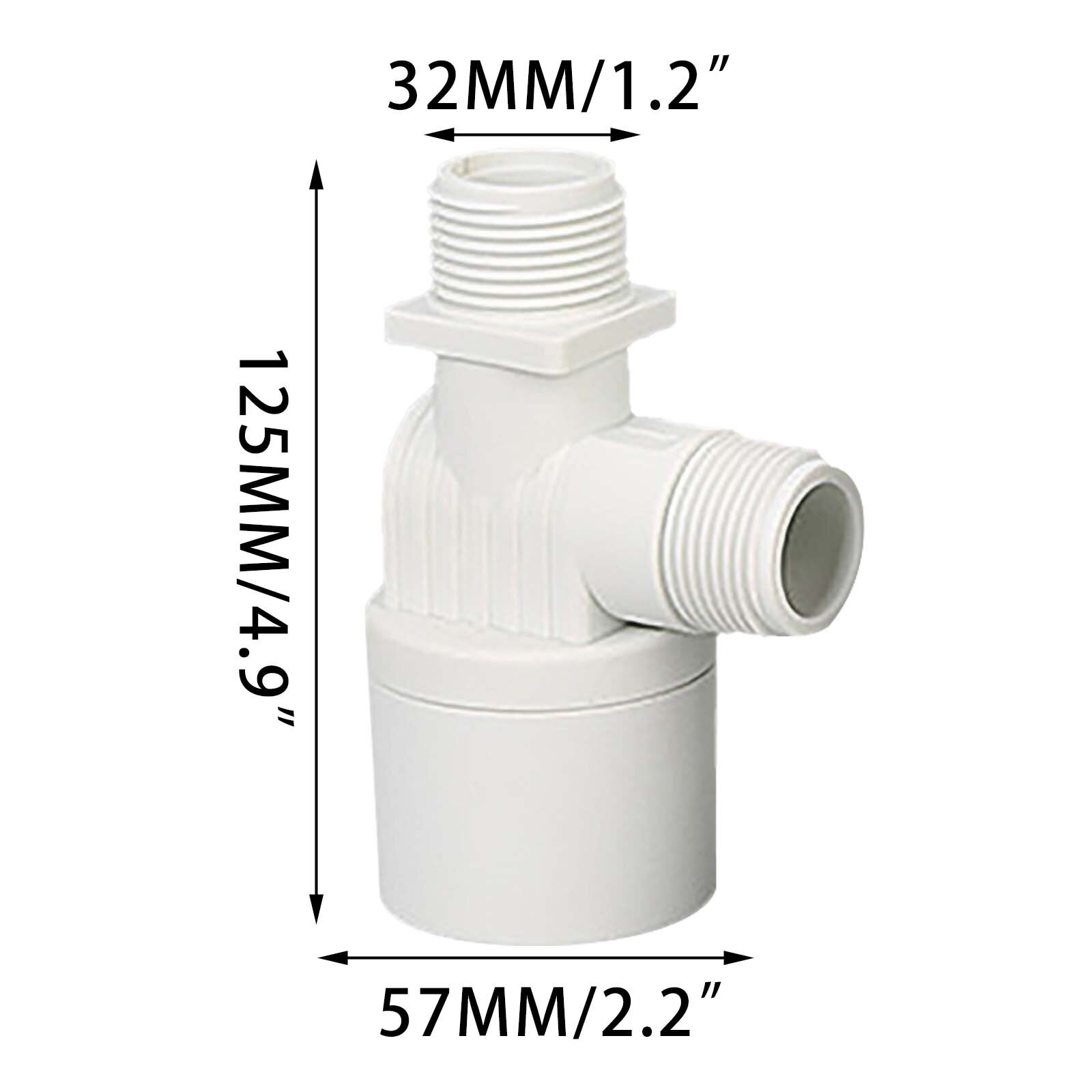 1/2 Inch Automatic Water Level Control Valves For Water Tank Solar Livestock Water Tank (built-in Upper Inlet): C