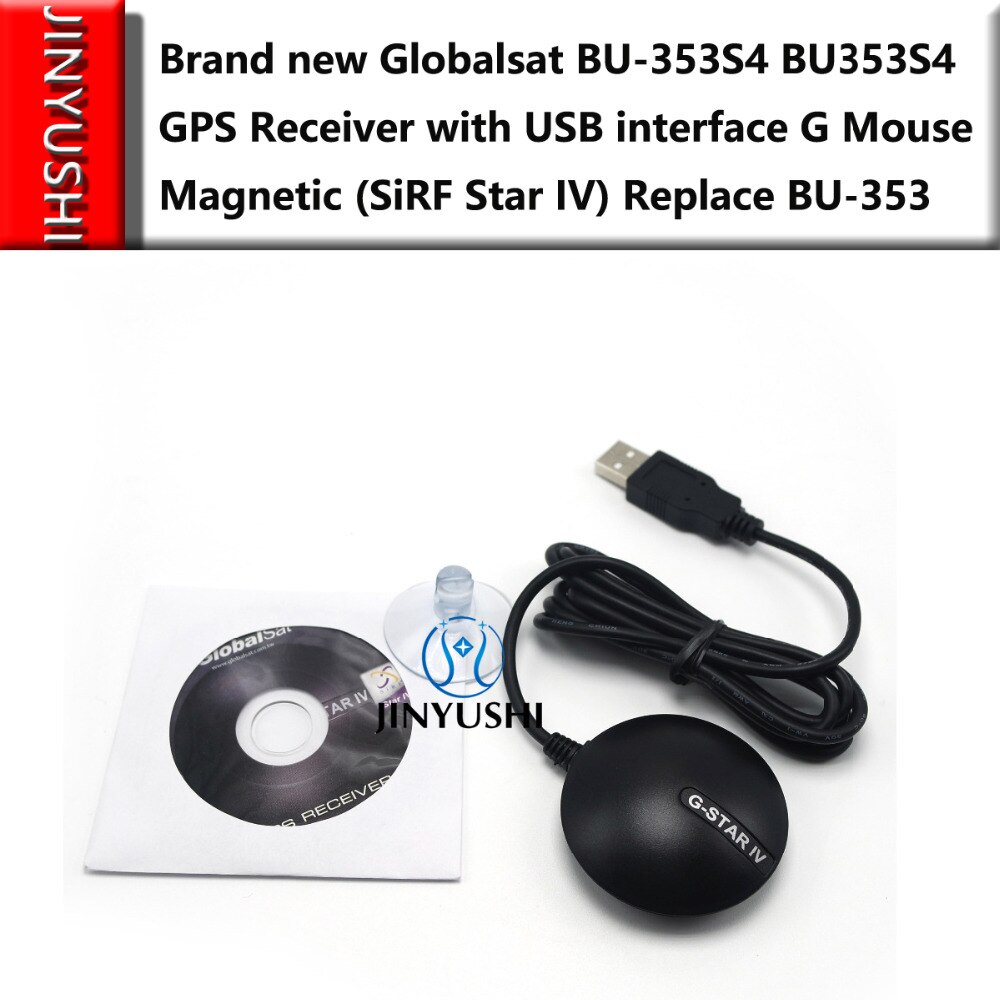 1 st globalsat bu -353 s 4 bu353 s 4 kabel usb gps ontvanger met usb interface g muis magnetisch (sirf star iv) vervang bu -353