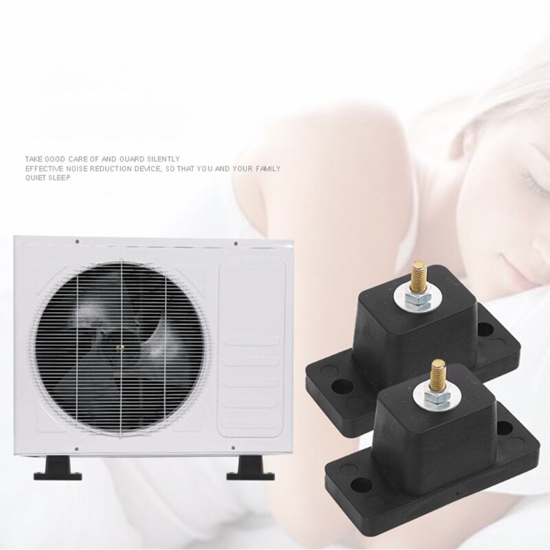 4 Pack Van Air Compressor Airconditioner Vervanging Rubber Voeten 1P / 1.5P / 2P / 3P / 5P