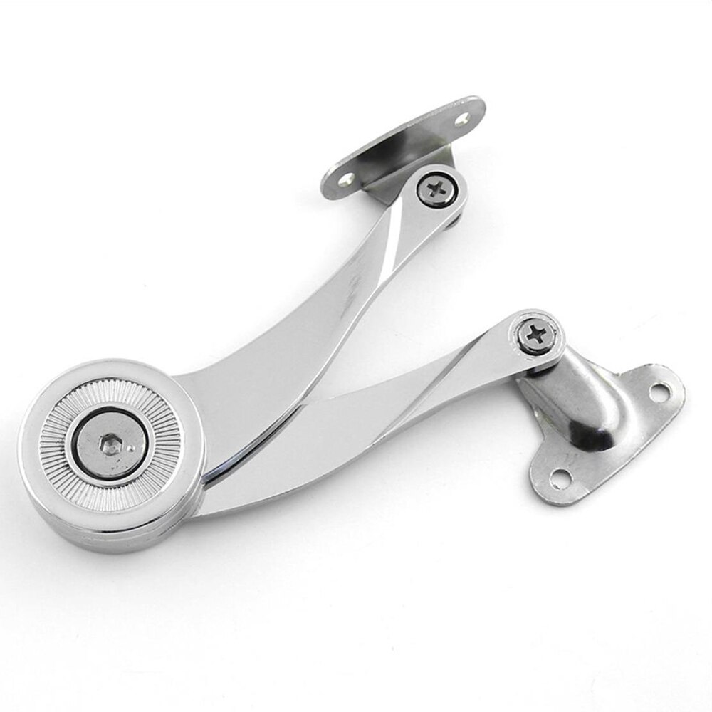 1Pcs Hydraulic Randomly Stop Hinges Kitchen Cabinet Door Adjustable Polish Hinge Furniture Lift Up Flap Stay Support Hardware