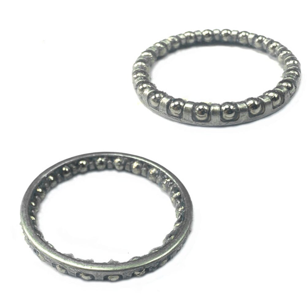 4 Pcs Bicycle Bike 44mm Headset Caged Ball Bearing Race Cycling Headset Bearing Bicycle Accessories