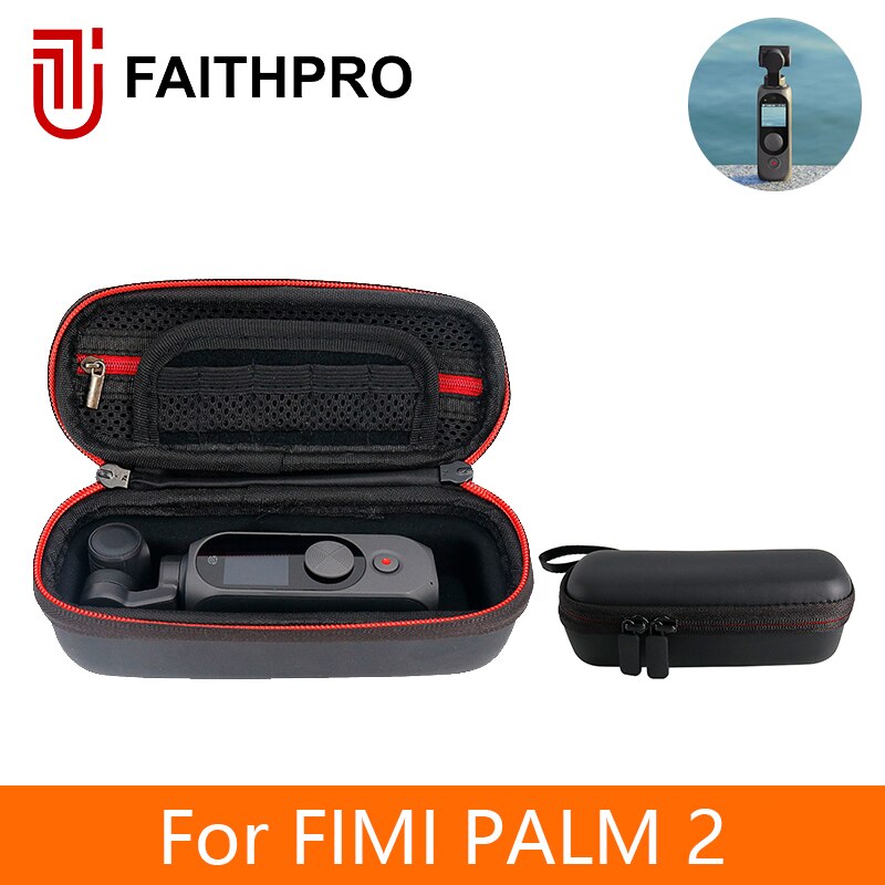 Fimi palm 2 bolsa de transporte para câmera, bolsa à prova d&#39;água pequena universal para viagem osmo 4