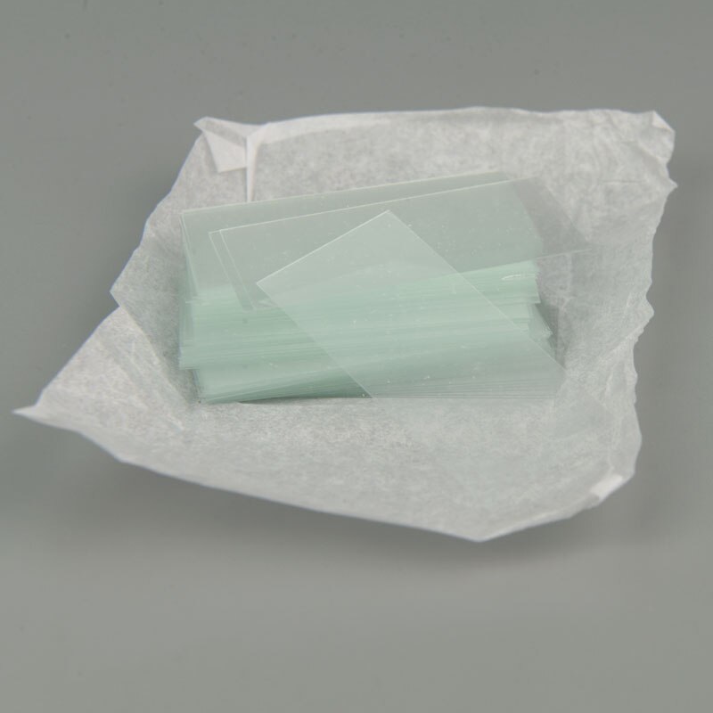 Transparent Biological Microscope Glass Slide Cover Slips Blank Slides Covers Microscope Glass Slides For School Laboratory