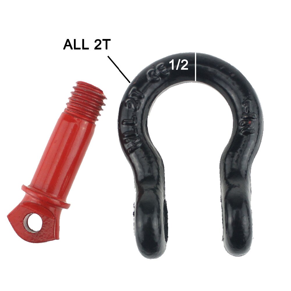 2 kpl 5/8 " d rengas keula sakkeli ruuvitappi auton kiinnitys takila sopii jeepin hinaukseen 4 tonnia