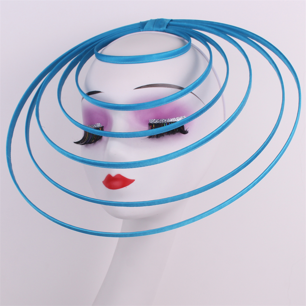 Royal Ascot Luxury Fascinator Hat Women Wedding Headpiece Mesh Hat Formal Event Pillbox Fascinator Hats Ladies Mariage Millinery: Silver