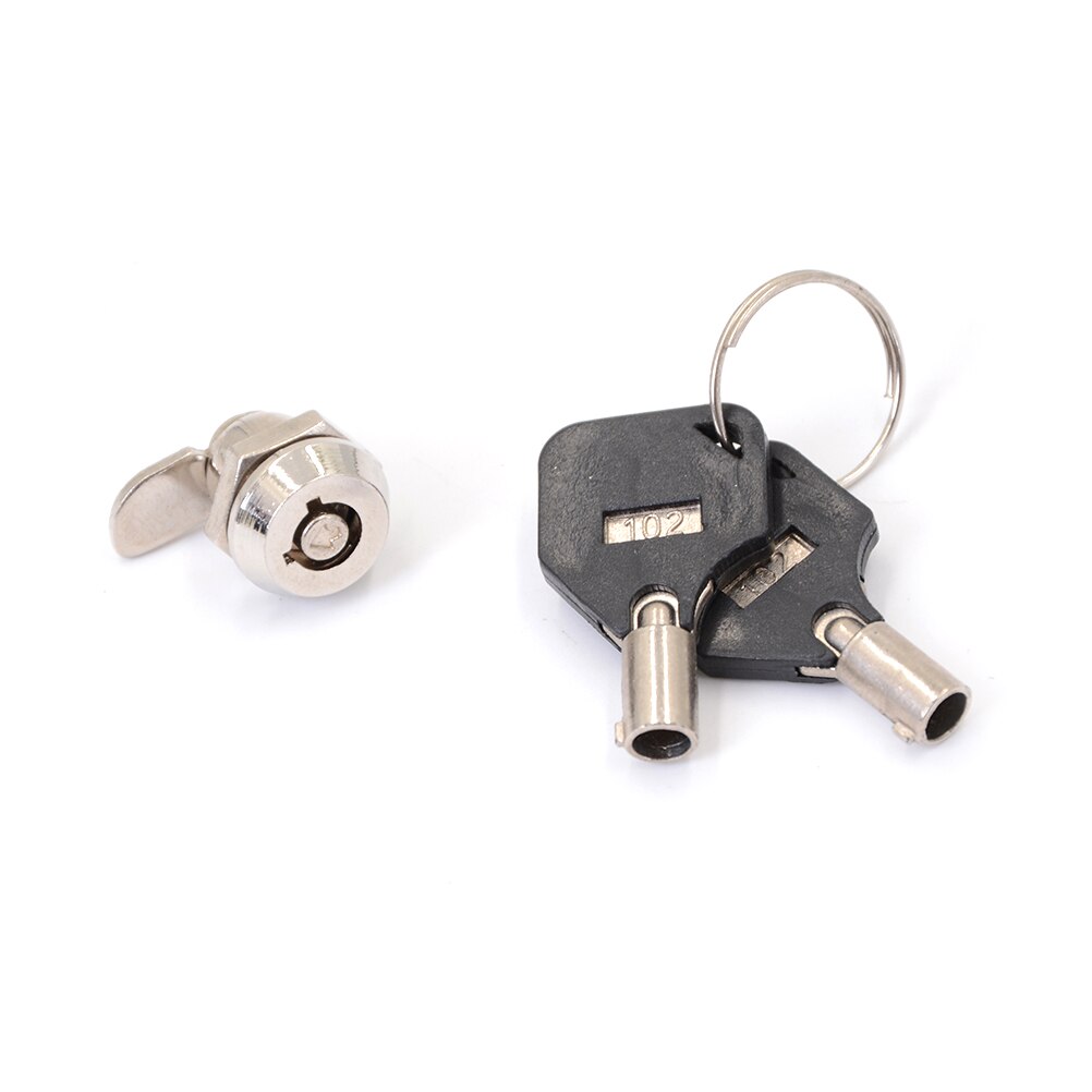 Mini Cam Lock With Keys For Tool Box Zinc Alloy Drawer Cam Locks Mailbox Cabinet Box Lock