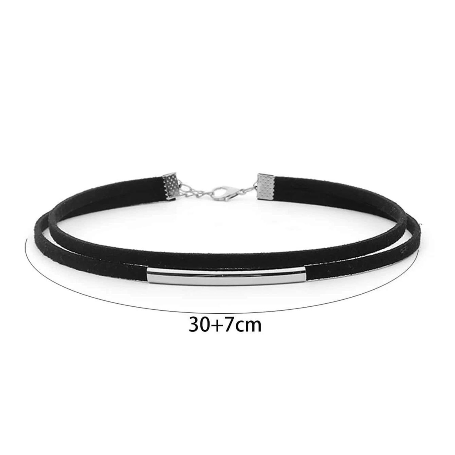 Samt Halsband Halskette gotisch Jahrgang Hals Kette Halskette Mädchen Frauen Schwarz Halsband Modeschmuck Auf Höhle Hals Kragen Zubehör: Gold-farbe