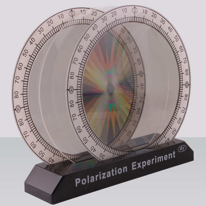 Polaryzator światła polaryzacja demonstrator student eksperymentalne pomoce nauczycielskie fizyka optyczny instrument testowy polaryzator kolorów