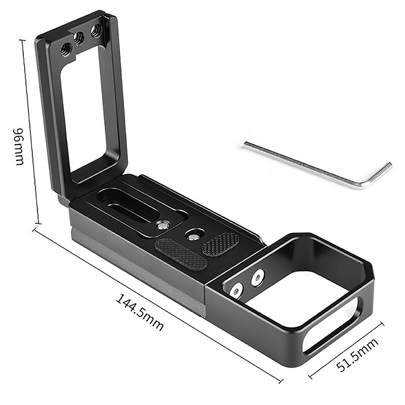 L-vormige Snelmontage Plaat - Geschikt voor Sony A7 A9 Serie Camera's - Aluminium
