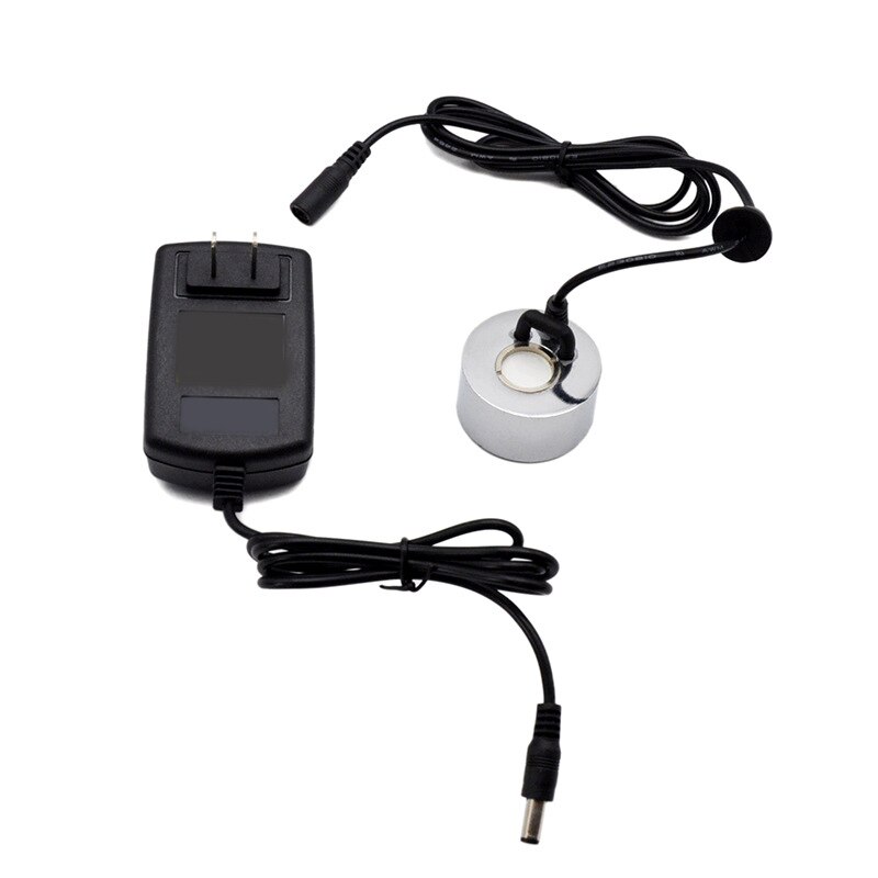 DC 24V Ultrasonic Humidifier Mist Maker Fogger Water Fountain Pond Atomizer Head Air Humidifier US Plug