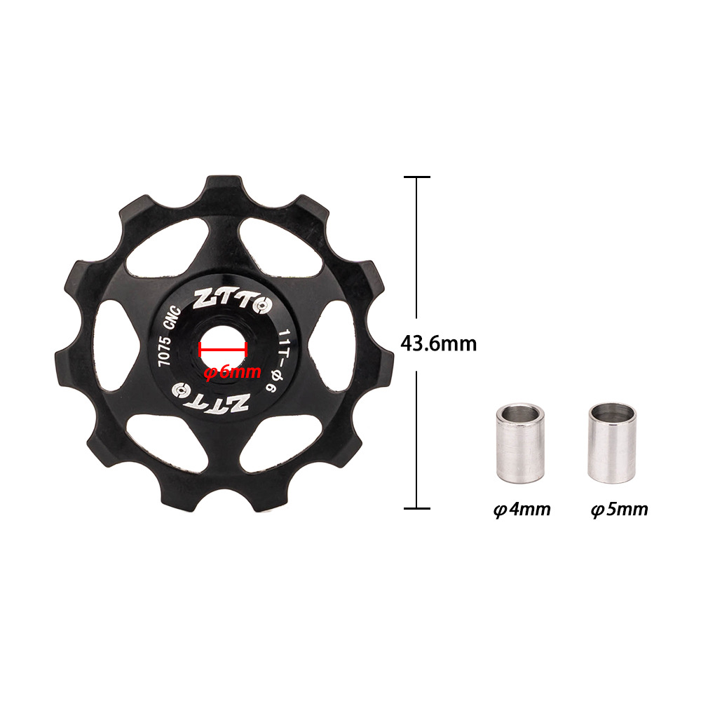 11T Lager MTB Fiets Achter Gids Wiel Racefiets Jockey Achterderailleur Katrol Roller Sram Reparatieset
