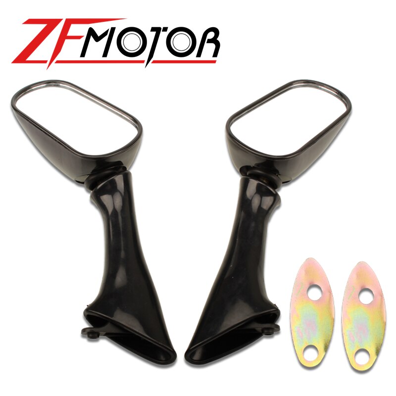 Trasero de la motocicleta vista lateral espejo retrovisor para HONDA CBR600 F2/F3 1991-1998 CBR1000F 1993-1996 VFR750F 94-97 VFR800 FI 98-99
