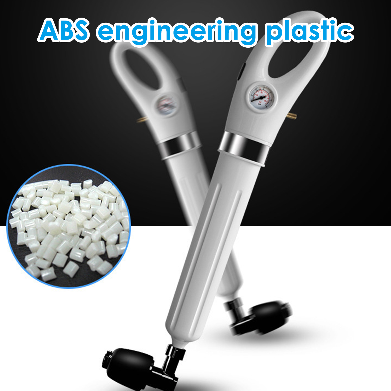 Sewer Dredge Clogged Toilet Plungers Drain Blaster High Pressure Cleaner Air Drain Cleaner Manual Pneumatic Dredge Tools