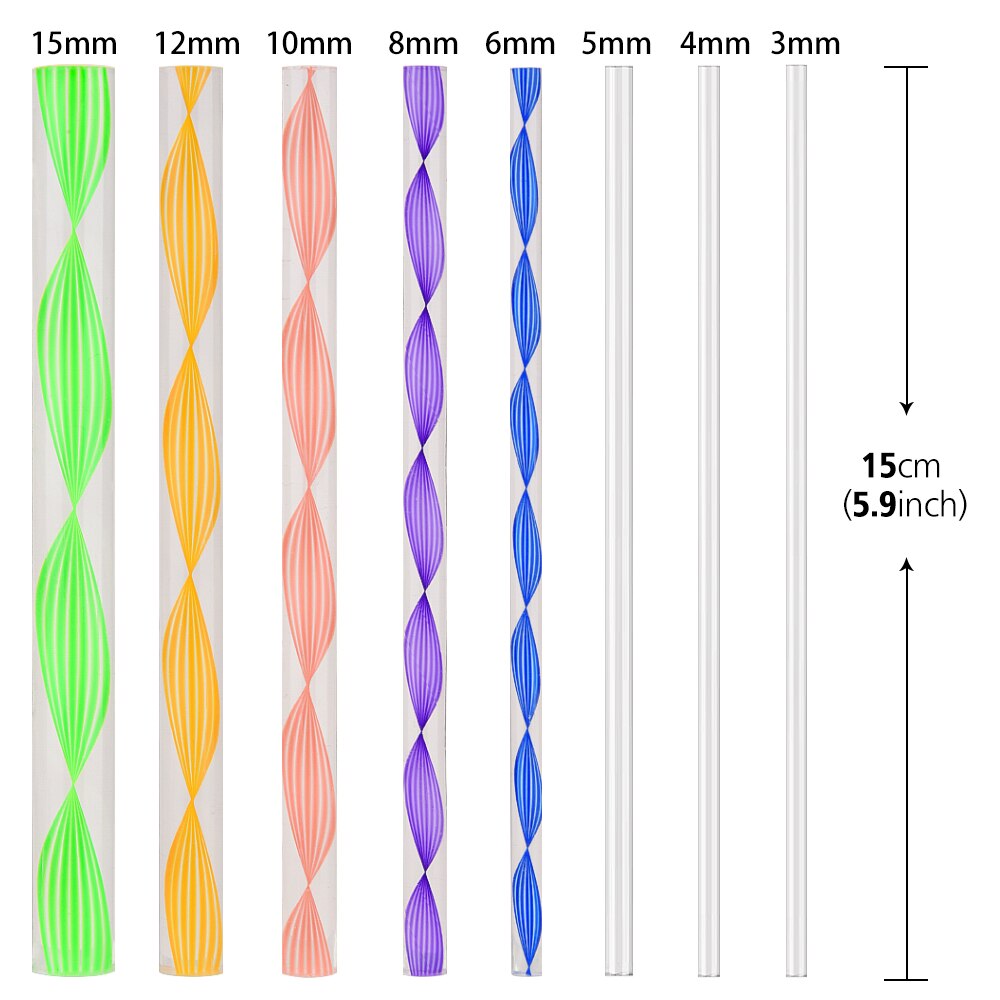 5PCS Nail Art Tools Mandala Dot Painting Tool Kit Mandala Stencils Dot Painting Pen Set Nail Rhinestones Tool